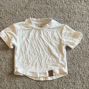 Little Bipsy Crisp White Short Sleeve Tee